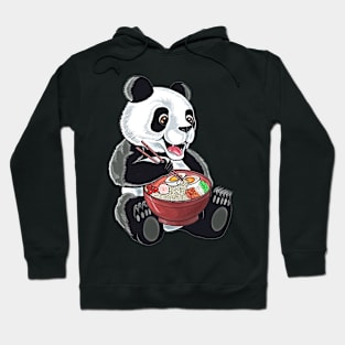 Panda,panda eats ramen,ramen lover,panda lover Hoodie